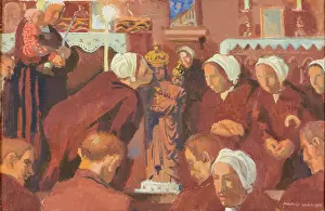 Pilgrimage Prints: Le Pardon du Folgoet, 1930. Creator: Denis, Maurice (1870-1943)