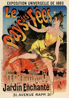 Le Pays des Fees (Poster), 1889. Artist: Cheret, Jules (1836-1932)