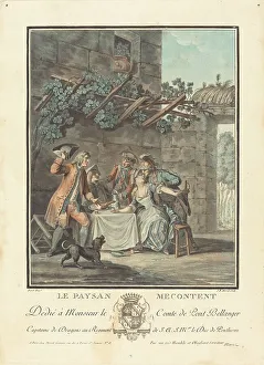 Making Prints: Le paysan mecontent. Creator: Jean Baptiste Morret