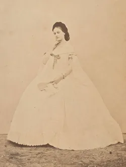 Oldo And Xef Prints: Le peignoir plisie (autre), 1860s. Creator: Pierre-Louis Pierson