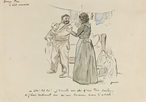 Jean Louis Prints: Le Peril Anarchiste, c. 1897. Creator: Jean Louis Forain