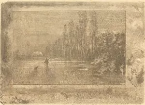 Le Petit Chasseur (Little Hunter), 1892. Creator: Felix Hilaire Buhot
