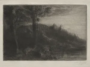 Le Petit Pont. Creator: Alphonse Legros (French, 1837-1911)