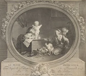 Jean Honoré Prints: Le Petit Predicateur, 18th century. 18th century. Creator: Nicolas de Launay