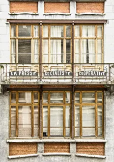 Le Peuple, 33-35 Rue Des Sables, Brussels, Belgium, (c1905), c2014-2017