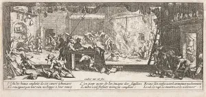 Jacques Prints: Le Pillage d'une ferme (Pillaging a Farm)