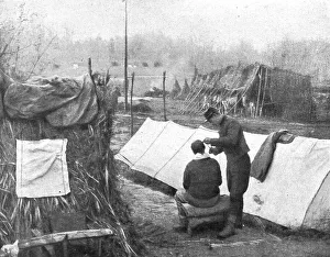 Le front pittoresque; Villages de Paillot et Terriers a flanc de coteaux, 1914. Creator: Unknown