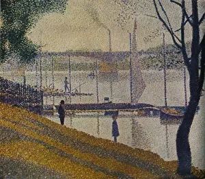 PAUL SIGNAC、Le Pont aux Andelys How a few weeks in Les Andelys helped Paul Signac develop