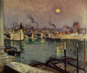 Smokestack Prints: Le Pont de Grenelle, vu de la maison de l'artiste