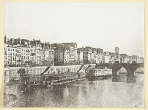 Tour Saint Jacques Prints: Le Pont-Neuf, les quais, les bains A la Samaritaine'et la Tour St Jacques