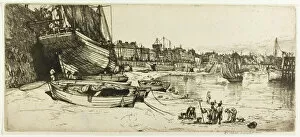 Boulogne Gallery: Le Port de Boulogne-sur-Mer, 1902. Creator: Donald Shaw MacLaughlan