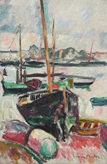 Yacht Harbour Prints: Le port (The port), 1906. Creator: Friesz, Achille-Emile-Othon (1879-1949)
