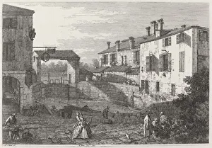 Le Porte Del Dolo, c. 1735 / 1746. Creator: Canaletto
