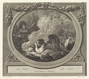 Hallucination Prints: Le pot au lait. The milk pot Creator: Nicolas Ponce