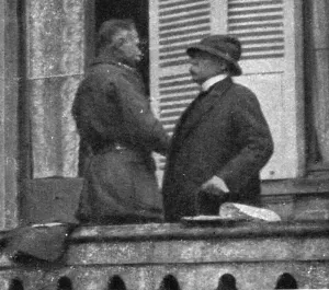 Haig Sir Douglas Prints: Le Premier Coup Allemand; M. Clemenceau