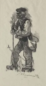 Le preneur de serpents, 1889. Creator: Auguste Louis Lepere (French, 1849-1918)