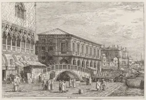 Canal Giovanni Antonio Collection: Le Preson. V. [lower left], c. 1735 / 1746. Creator: Canaletto