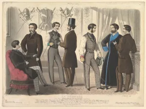 Metropolit Prints: Le Progres, for the Bulletin of Fashion, New York, No