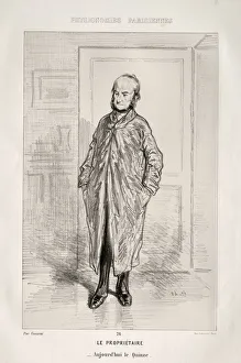 Paul Gavarni French Prints: Le Proprietaire. Creator: Paul Gavarni (French, 1804-1866)