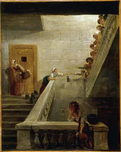 Provisions Prints: Le Ravitaillement des prisonniers à la prison de Saint-Lazare