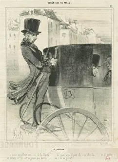 Passenger Prints: Le Recors, 1841. Creator: Honore Daumier