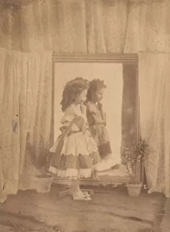 Androgynous Gallery: Le reflet (profile), 1860s. Creator: Pierre-Louis Pierson