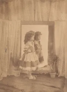 Androgynous Prints: Le reflet (profile), 1860s. Creator: Pierre-Louis Pierson