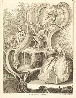 Arabesques Gallery: Le Rendez-vous, 1736. Creator: Antoine Aveline