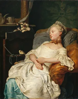 Dijon Prints: Le Repos, 1759. Creator: Colson, Jean-François Gilles (1733-1803)