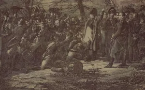 Hero Worship Prints: Le Retour de L'Ile d'Elbe (The Return from the Isle of Elba) (Furnishing Fabric)