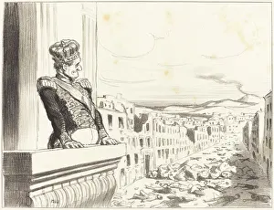 Le Roi de Naples, c1848. Creator: Honore Daumier