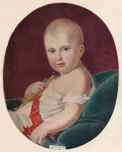 Cushion Prints: Le Roi De Rome, c1811, (c1927). Artist: Francois Pascal Simon Gerard