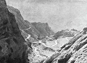 Turkey Western Asia Prints: Le front russe d'asie; La grande chassee Erzeroum-Trebizonde dans le Kop-Dagh