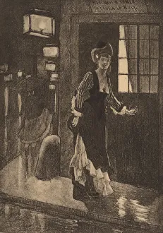 Front Door Prints: Le Rydeack. Creator: Felicien Rops