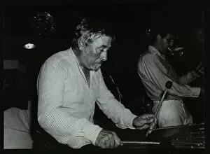 Hertfordshire Gallery: Bill Le Sage playing the vibraphone at The Bell, Codicote, Hertfordshire, 12 September 1982