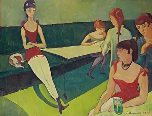 Bernard Prints: Le salon, 1890-1892. Creator: Bernard, Emile (1868-1941)