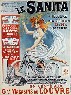 Bicycle Collection: Le Sanita, ca 1890-1895. Creator: Anonymous