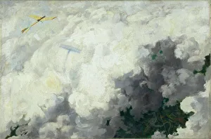 Aviation Prints: Le seul oiseau qui vole au-dessus des nuages (The Only Bird That Flies above the Clouds)