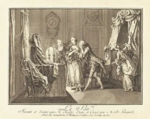Le soir. Creators: Joseph de Longueil, Charles Eisen