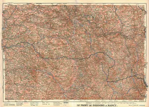 Le Front de Soissons a Nancy. 1er janvier 1916, 1916. Creator: Unknown
