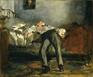 Zurich Gallery: Le Suicide, ca 1877. Creator: Manet, Edouard (1832-1883)