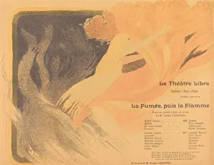 Truchet Abel Prints: Le Theatre Libre: La Fumee, puis la Flamme, 1895