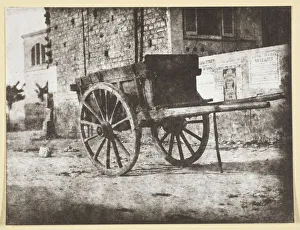 Cartwheel Gallery: Le Tombereau, 1842 / 50, printed 1965. Creator: Hippolyte Bayard
