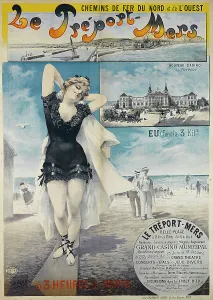 Gray Boulanger Prints: Le Tréport-Mers. Chemins de fer du Nord et de l'Ouest