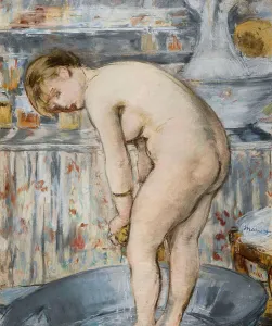 In The Bed Prints: Le Tub, 1878. Creator: Manet, Édouard (1832-1883)