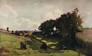 Le Vallon, 19th century, (1910). Artist: Jean-Baptiste-Camille Corot Le Vallon, 19th century, (1910). Artist: Jean-Baptiste-Camille Corot