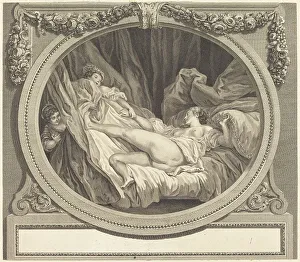 Ponce Nicolas Prints: Le verre d'eau. The Glass of Water. Creator: Nicolas Ponce