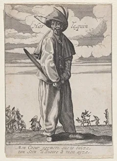 Callot Jacques Prints: Le Zani ou Scapin, from Les Trois Pantalons pièces appélees Les Trois Acteurs