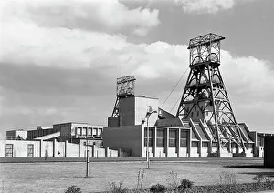 Colliery Prints: Lea Hall Colliery, Rugeley, Staffordshire, 1961. Artist: Michael Walters