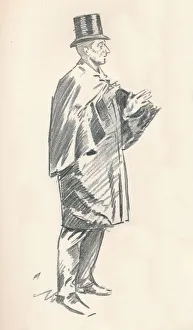 Phil May Prints: Lead pencil sketch by Phil May, c19th century (1903-1904). Artist: Philip William May